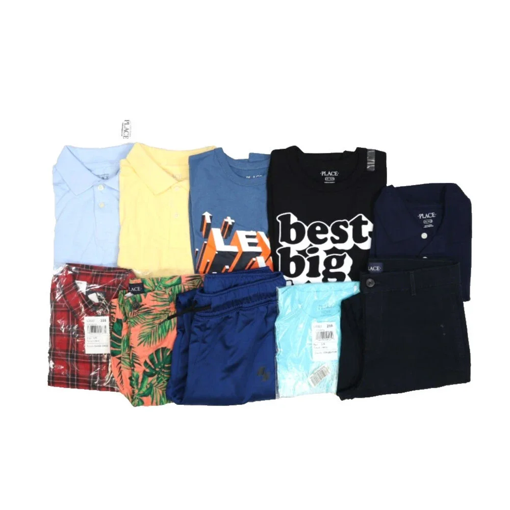 The Childrens Place Bulk Lot Of 10 Boys Size Large 10/12 Mix Season Tops Bottoms